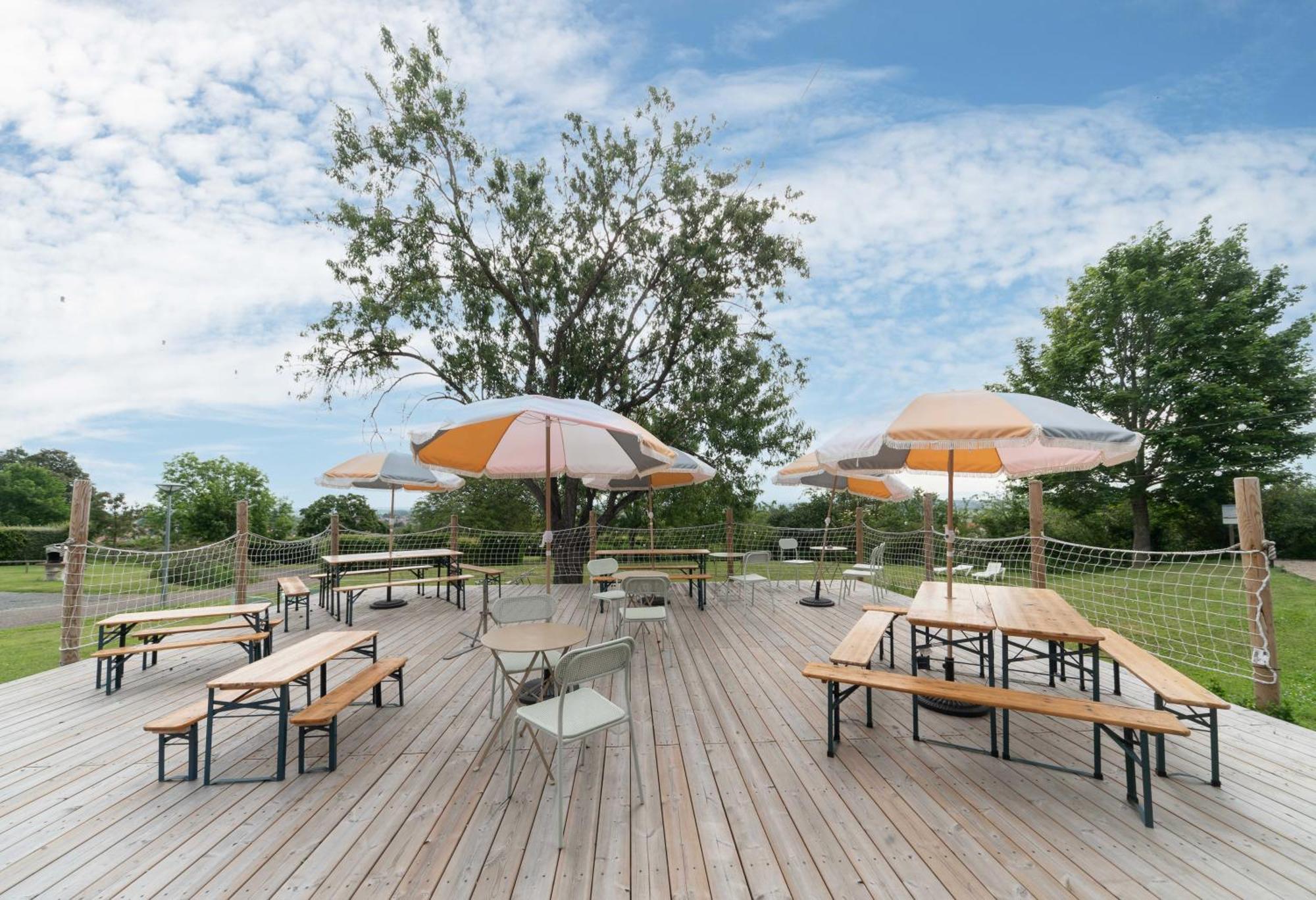 Camping Le Mont Libre - Cottage & Espace Nature - 가나 외부 사진